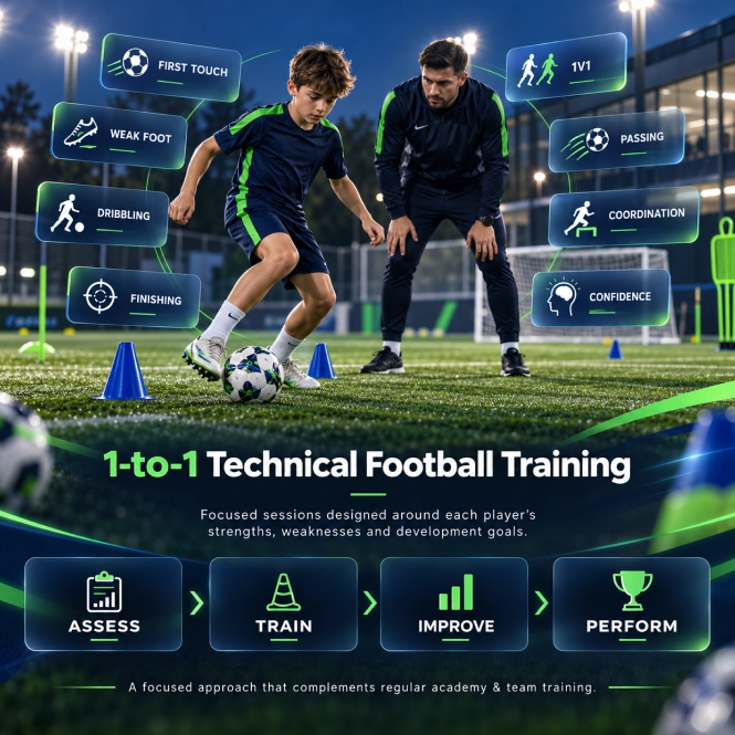 1-to-1 Technical Football Training